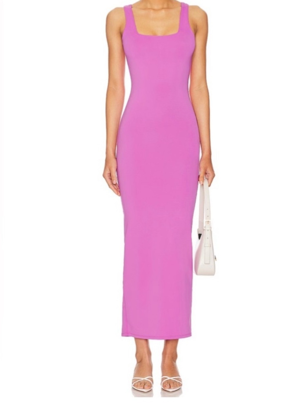 Good American Modern Tank Maxi Dress in
Lollipop008 Size XS